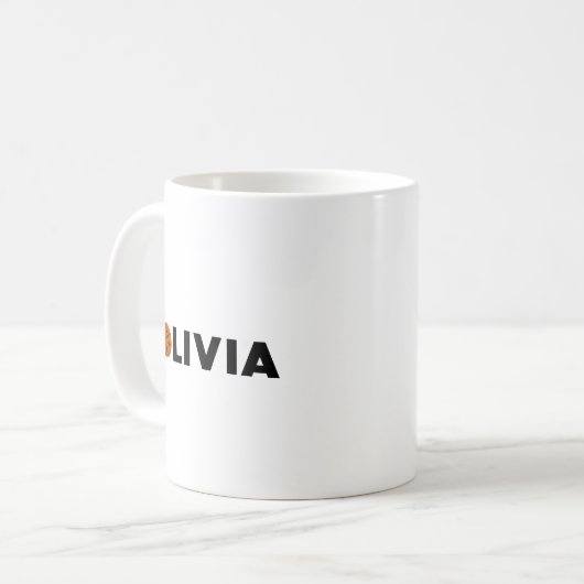 Olivia Basketball Kaffeetasse (Vorderseite Links)