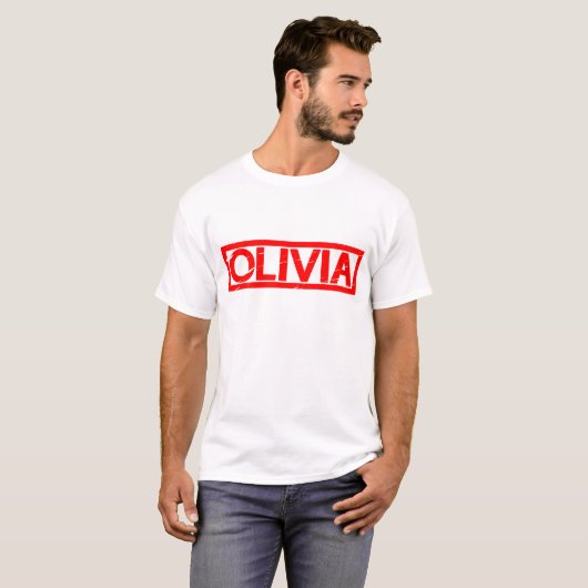 Olivia Briefmarke T-Shirt (Vorne ganz)
