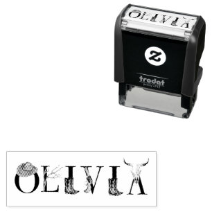 Olivia Cowboy Girl, Western Cowgirls, Cowboy Girl Permastempel
