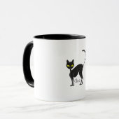 Olivia, die freundliche Cat-Tasse Tasse (Vorderseite Links)