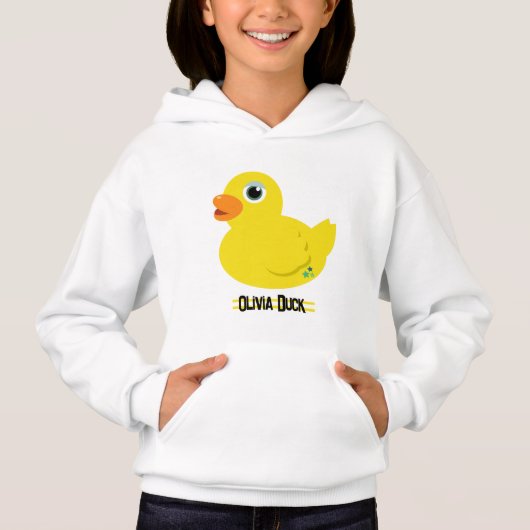 Olivia Duck Hoodie (Vorderseite)