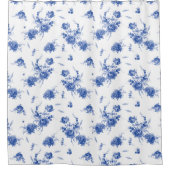 Olivia-Duschvorhang in der Tinte Duschvorhang (Vorderseite)