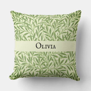 Olivia Elegant Muster Personalisierter Name Kissen