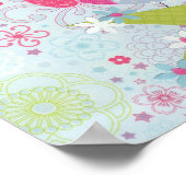 Olivia Eule Poster (Ecke)