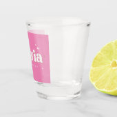 Olivia Happy Birthday Cake Shot Glass Schnapsglas (Rechts)