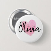 Olivia-Herz Button (Vorne & Hinten)