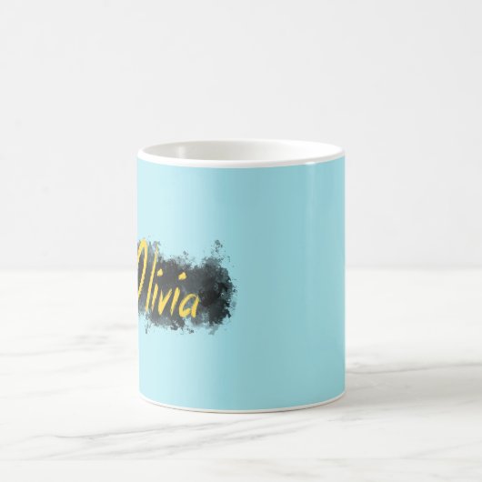 Olivia - Ihr Name auf Tasse - bestes Geschenk | (Mittel)