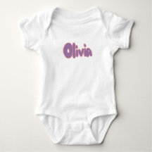 Olivia in Blasenbuchstaben