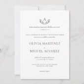 Olivia Invitacion de Boda Cristiana Wedding Einladung (Vorderseite)