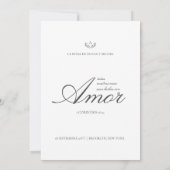 Olivia Invitacion de Boda Cristiana Wedding Einladung (Rückseite)