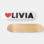 Olivia Liebe Skateboard (Horizontal)