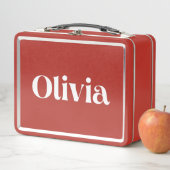 Olivia Metall Brotdose (Beispiel)