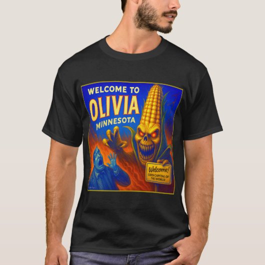 OLIVIA, MINNESOTA T - SHIRT. T-Shirt (Vorderseite)