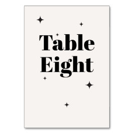 OLIVIA Modernes Hochzeitsfrühstück der Elfenbeinkü Tischnummer