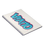 Olivia Name Art Notizblock (Rechte Seite)