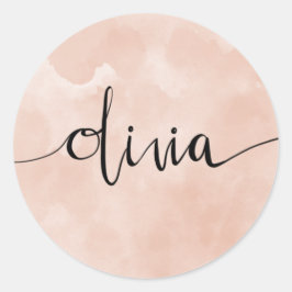 Olivia Name Hand Letter Sticker