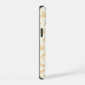 Olivia Name Pattern Design iPhone 15 Hülle (Rechte Seite)