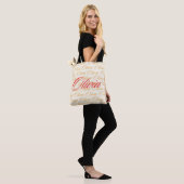 Olivia Name Pattern Design Tasche (Am Model)