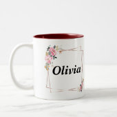 Olivia name Tassen - Custom Coffee Cup with An (Links)