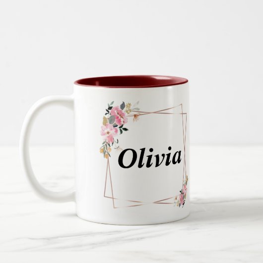 Olivia name Tassen - Custom Coffee Cup with An (Links)