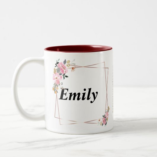 Olivia name Tassen - Custom Coffee Cup with An (Links)