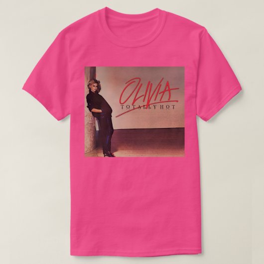 Olivia NewtonJohn Totally Hot Album T-Shirt (Design vorne)