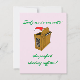 Olivia Orgel Weihnachten Strumpf