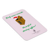 Olivia Orgel Weihnachten Strumpf Magnet (Rechte Seite)