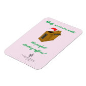 Olivia Orgel Weihnachten Strumpf Magnet (Linke Seite)