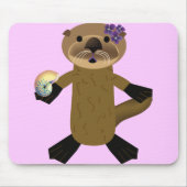 Olivia Otter Mousepad (Vorne)