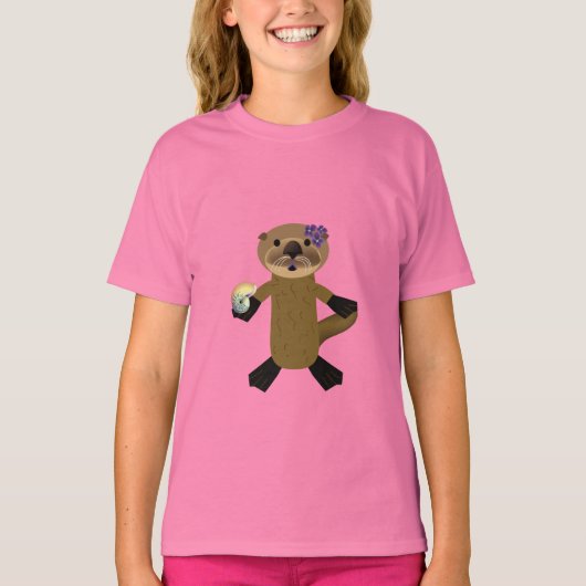 Olivia Otter T-Shirt (Vorderseite)