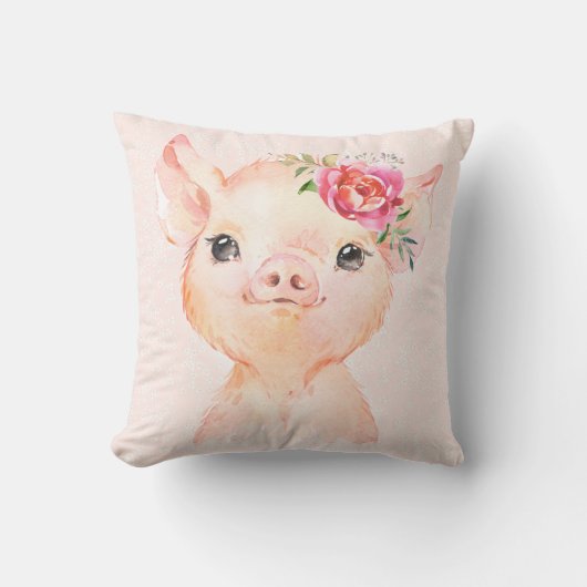 Olivia Pigsley Pig Pillow Kissen (Vorderseite)
