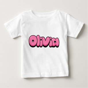 Olivia pink Baby T - Shirt