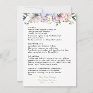 Olivia Prayer Cards (2) Einladung