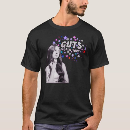 OLIVIA RODRIGO GUTS WORLD TOUR 2024 T-Shirt (Vorderseite)