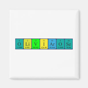 Olivia-Rose Periodenmagnet Magnet