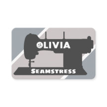Olivia Seamstress Business Card