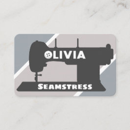 Olivia Seamstress Business Card Visitenkarte