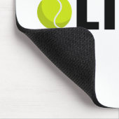 Olivia Tennis Mousepad (Ecke)
