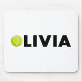 Olivia Tennis Mousepad (Vorne)