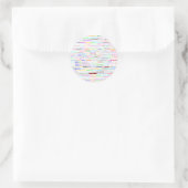 Olivia Text Design II Sticker (Tasche)