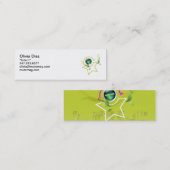 Olivia-Visitenkarte Mini Visitenkarte (Vorne/Hinten)