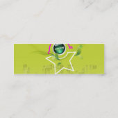 Olivia-Visitenkarte Mini Visitenkarte (Rückseite)