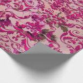 Olivias Damast Geschenkpapier (Ecke)