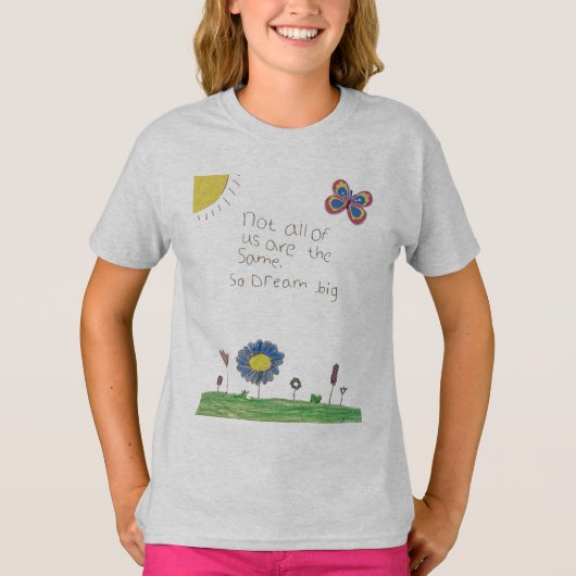 Olivia's Dream Big T-Shirt (Vorderseite)