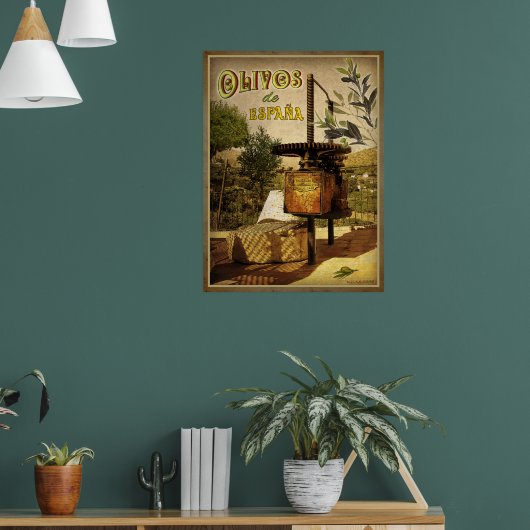 Olivos de España Poster (Wohnzimmer 1)