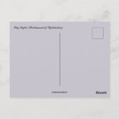 Oliy Majlis Parlament von Usbekistan Postkarte (Rückseite)