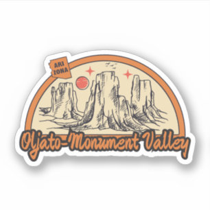 Oljato-Monument Valley Arizona, Arizona  Aufkleber