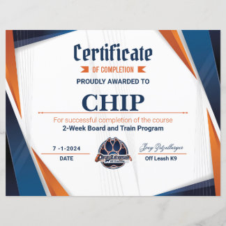 OLK9-Zertifikat Nr. 2