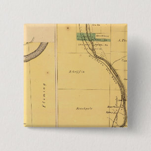 Ölkarte Creek Pennsylvania Atlas Button